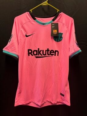 Messi FC Barcelona 2020-2021 third jersey